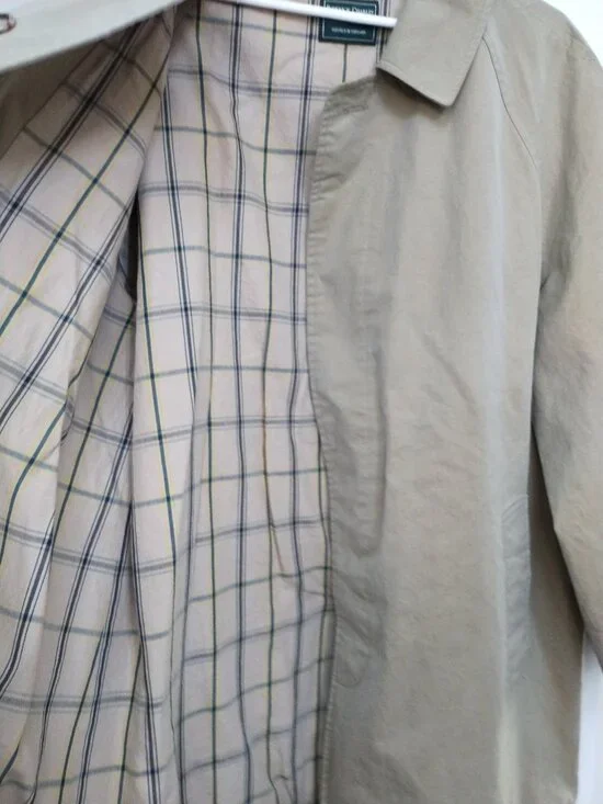 Mens Roderick Charles lined trench coat - Picture 4 of 5